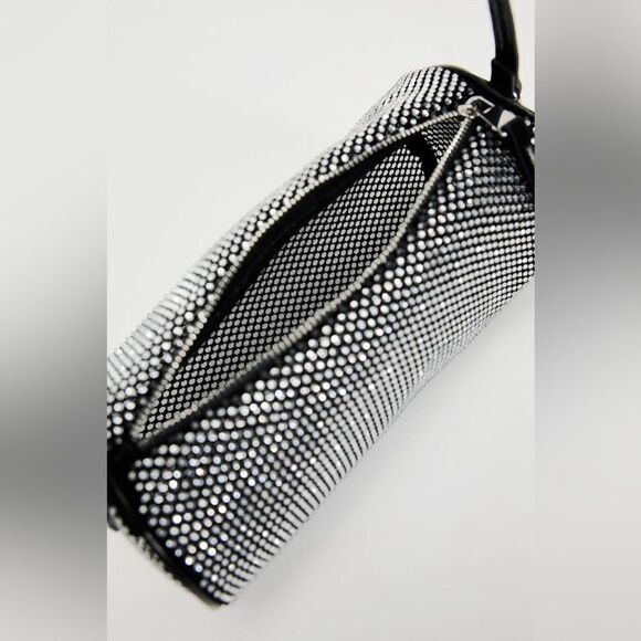 ZARA SHIMMERY DUFFEL BAG - Picture 8 of 10